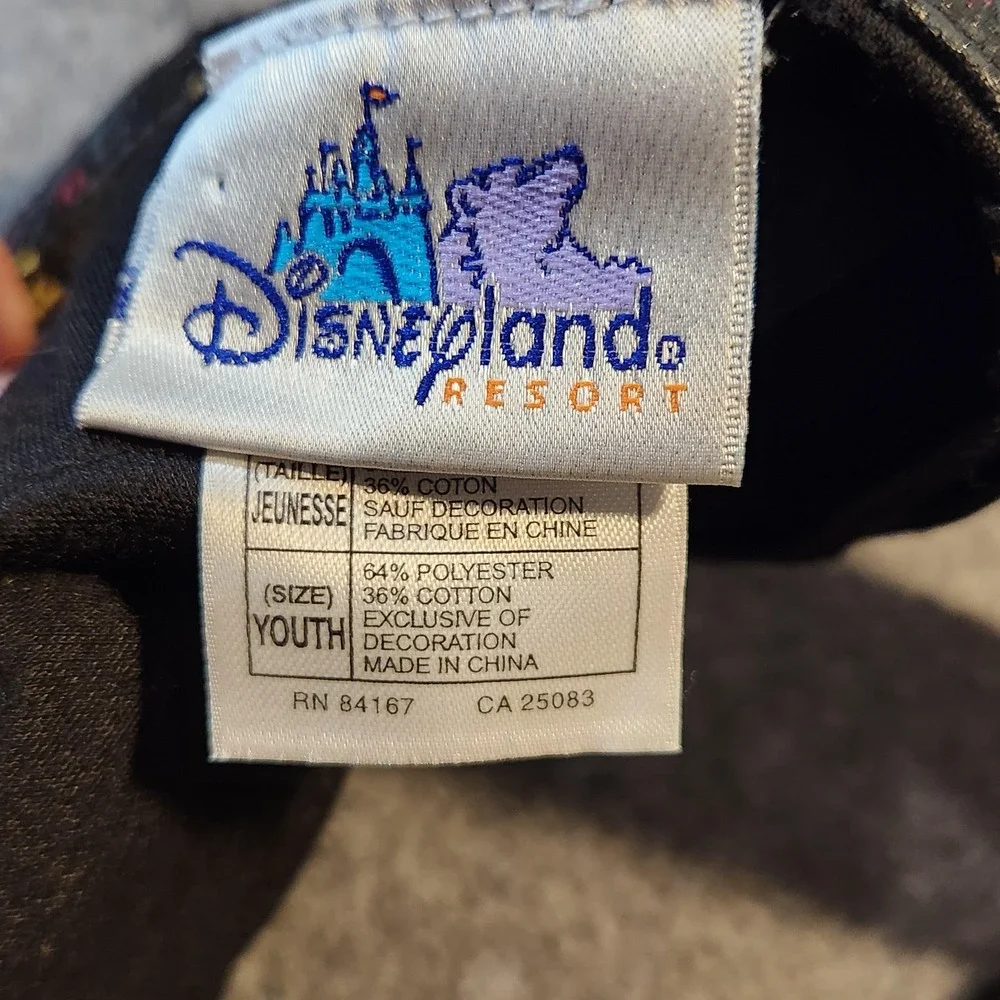 Disney Pirates of the Caribbean‎ Youth Skull Bandana Hat Disneyland Resort Black